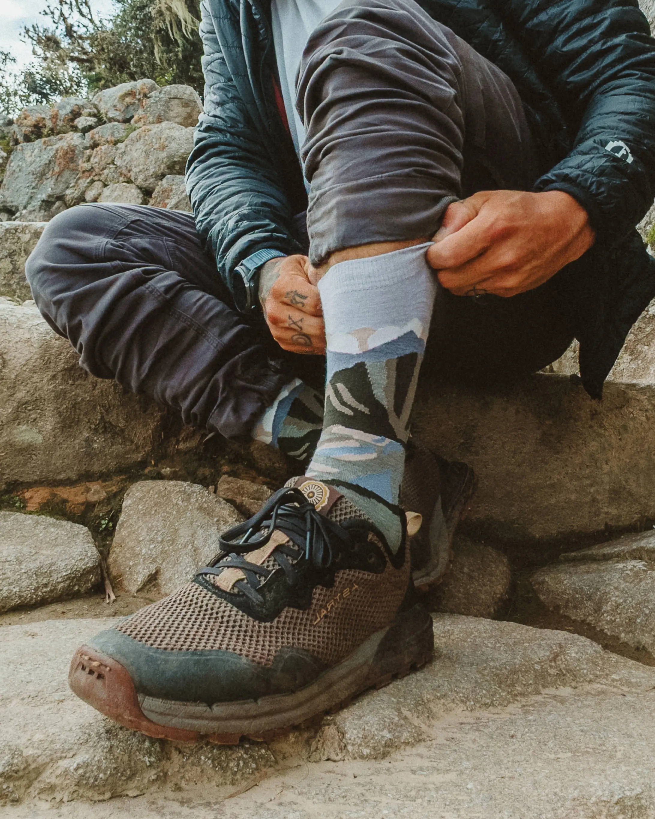 Essential Sacred Valley Crew Socks - Image 3